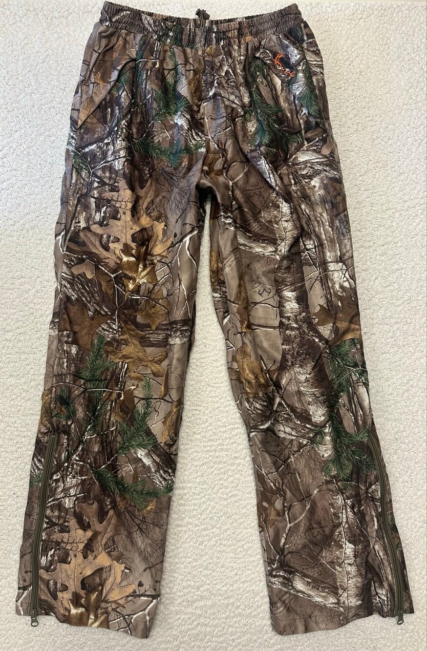 RealTree Mens Camo Pants Large